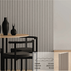 Artemis Model Mdf Duvar Paneli
