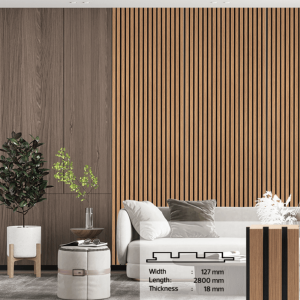 Muege Model 12 mm Mdf Duvar Paneli Çift Renk