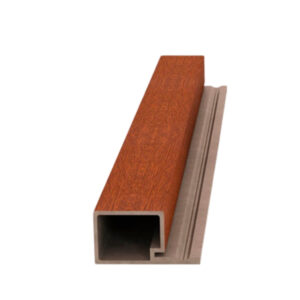Dış Cephe Wpc Duvar Paneli Tekli Sienna Model Çift Renk Başlangıç Profili