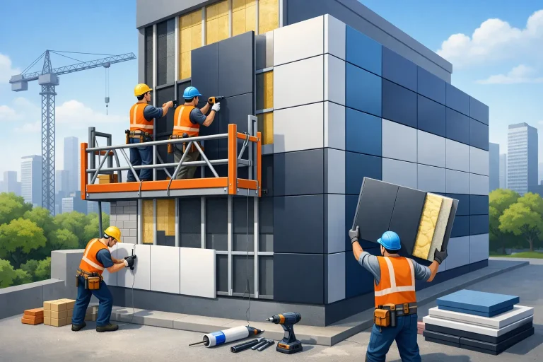 Dış Cephe Panel Montajı İçin Uygulama Rehberi