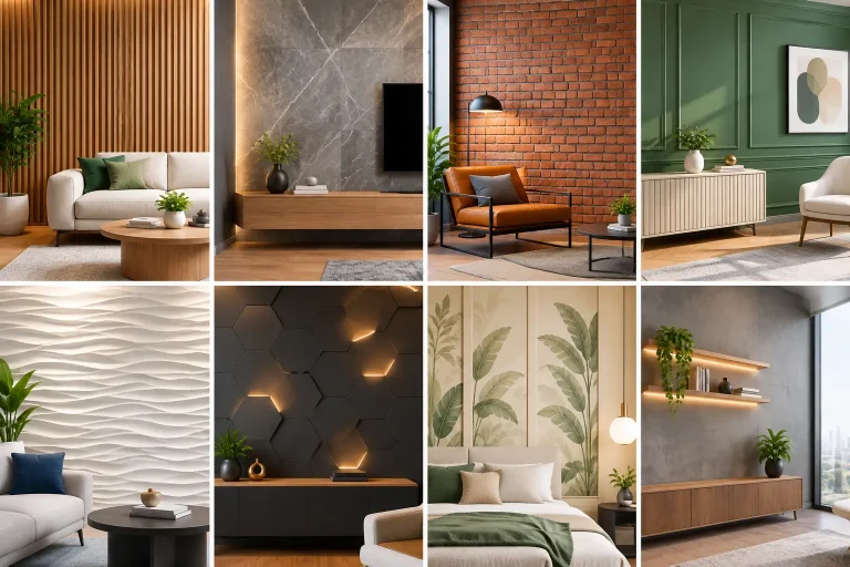 Modern Duvar Kaplama Fikirleri İçin 8 Seçenek