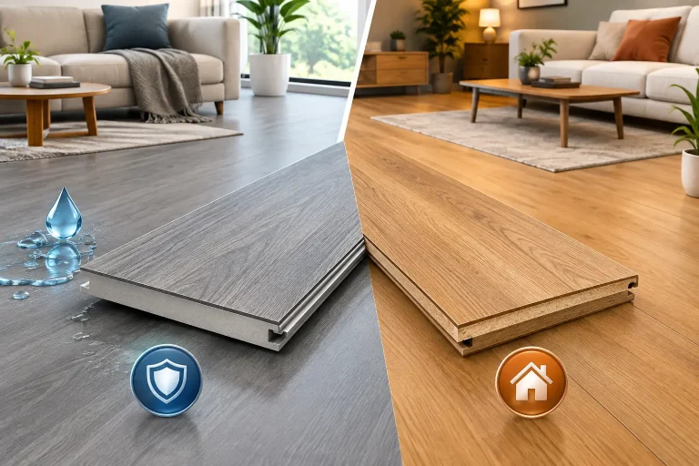 SPC Parke ve Laminat Karşılaştırması Ev İçin